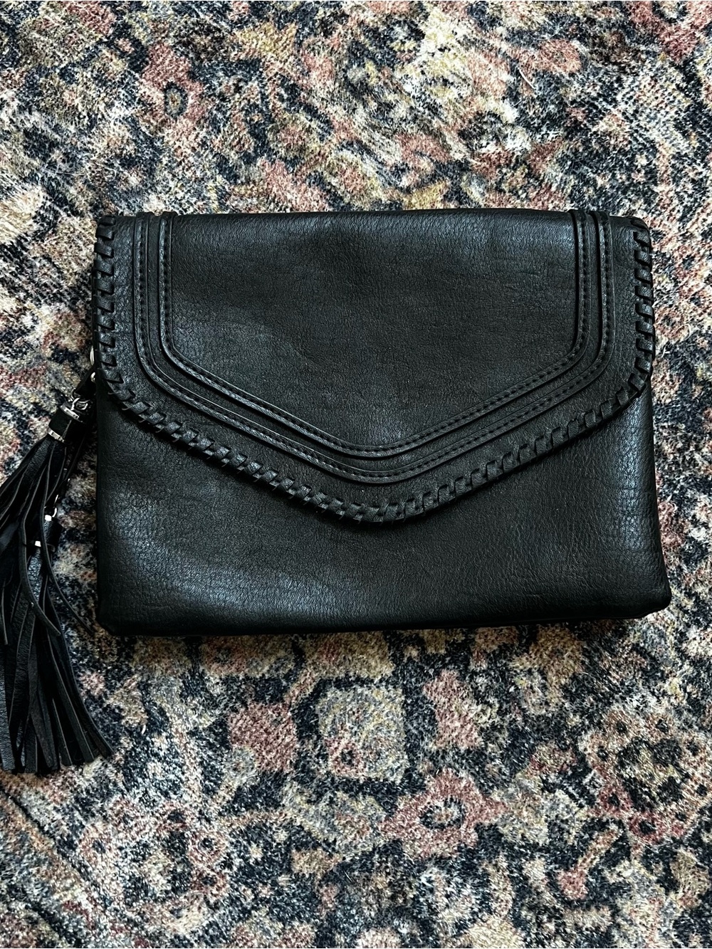 Sasha + Sofi Faux Leather Clutch Handbag